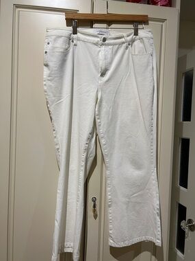 Liverpool White Flare Jeans